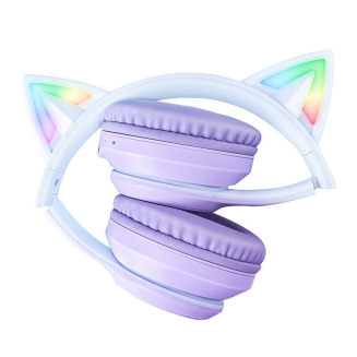  ONIKUMA B90 Bluetooth Gaming Headphones (Blue-Purple) - 4