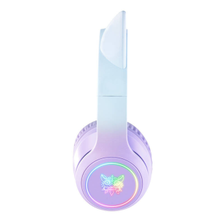  ONIKUMA B90 Bluetooth Gaming Headphones (Blue-Purple) - 3