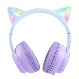  ONIKUMA B90 Bluetooth Gaming Headphones (Blue-Purple) - 2