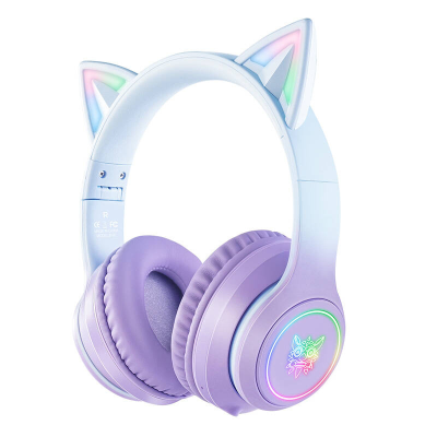  ONIKUMA B90 Bluetooth Gaming Headphones (Blue-Purple)