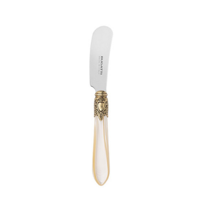 Nożyk do masła Casa Bugatti Oxford Ivory/Gold