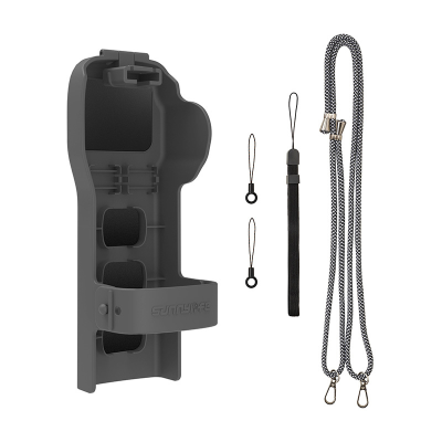 Etui ochronne SUNNYLIFE do Osmo Pocket 3 z paskiem (szare)