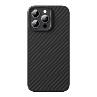 Zestaw ochronny BASEUS Synthetic Fiber do iPhone 15 Pro etui+szkło - 2