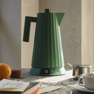 Czajnik elektryczny z regulacją temperatury Alessi Plissé Green 1.7l - 5