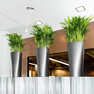  Lechuza Delta Premium 30 plant pot | 40 anthracite metallic - 6