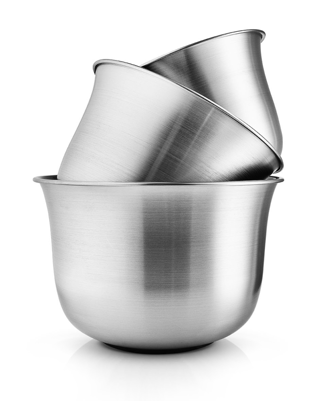  Set of 3 Eva Solo Green Tools kitchen bowls