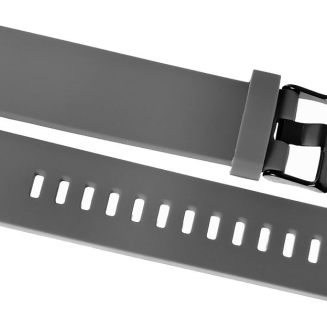 Pasek silikonowy SZARO-CZARNY U15-22-3 - 4