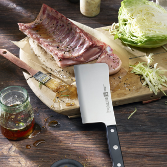 Zestaw 3 noży + ostrzałka w bloku Zwilling Gourmet - 6