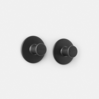  Towel hooks, 2 pcs. Brabantia ReNew Dark Gray - 4
