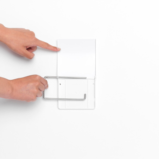  Brabantia ReNew White toilet paper holder - 6