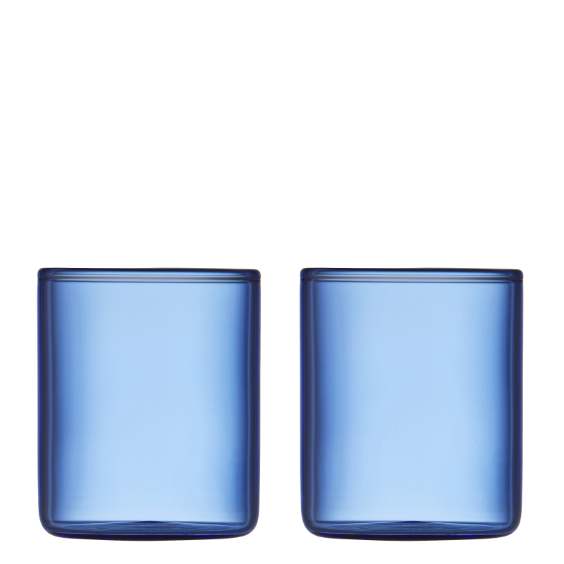 Kieliszki do wódki Lyngby Glas Torino Blue 60 ml - 2 szt.