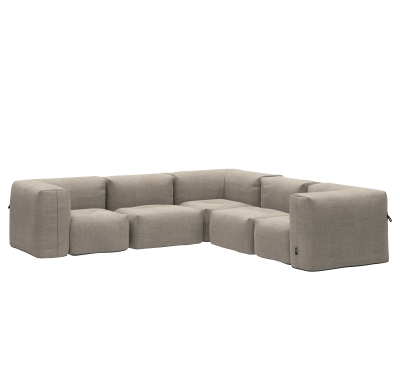 SACKit Soft Sofa Kirra Sand 5 Seater garden sofa