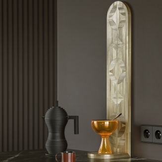 Kawiarka Alessi Pulcina na 6 filiżanek czarna - 3