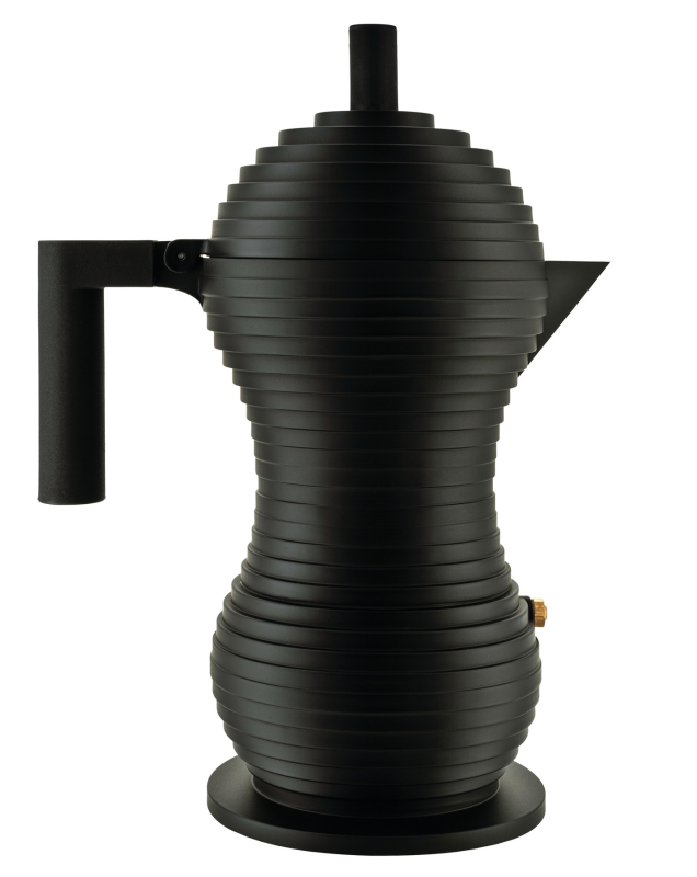 Kawiarka Alessi Pulcina na 6 filiżanek czarna