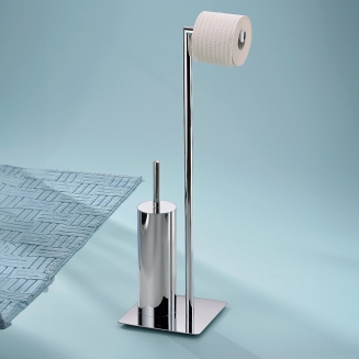 Stojak na szczotkę i papier toaletowy Kela Style Chrome - 2