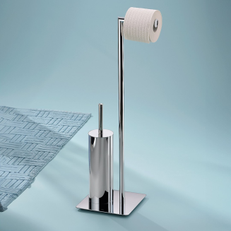 Stojak na szczotkę i papier toaletowy Kela Style Chrome - 2
