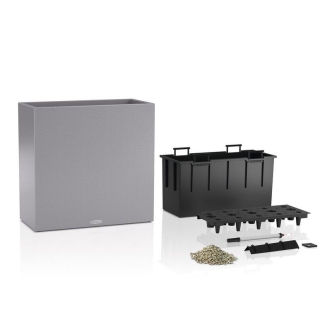  Lechuza Canto Stone 80 wide white quartz flowerpot - 2