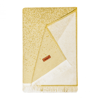 Ręcznik plażowy Bricini Monterrosso Mustard 90x180 cm - 2