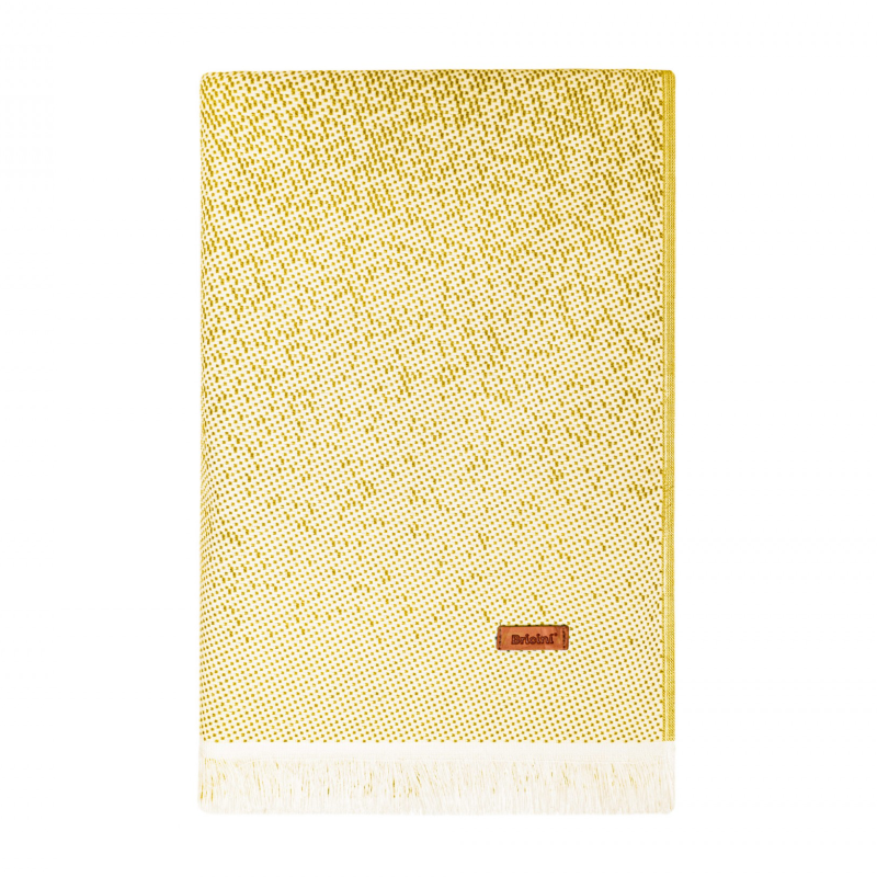 Ręcznik plażowy Bricini Monterrosso Mustard 90x180 cm