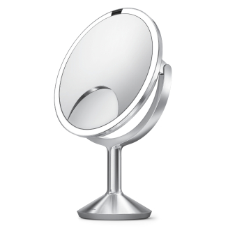  Simplehuman Trio Max 1x illuminated sensor mirror | 5x | 10x brushed steel - 4