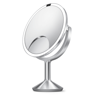  Simplehuman Trio Max 1x illuminated sensor mirror | 5x | 10x brushed steel - 4