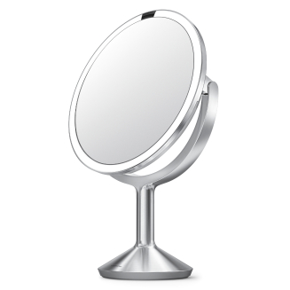  Simplehuman Trio Max 1x illuminated sensor mirror | 5x | 10x brushed steel - 3
