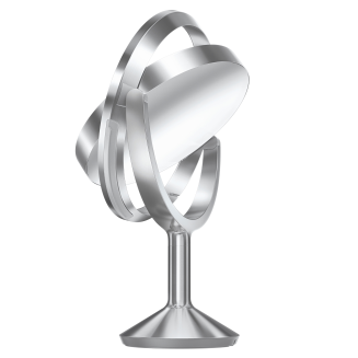Lusterko sensorowe podświetlane Simplehuman Trio Max 1x | 5x | 10x stal szczotkowana - 5