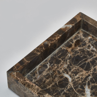 Taca łazienkowa Aquanova Hammam brown 35x15 cm - 2