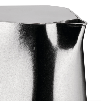 Alessi Ossidiana coffee maker for 3 cups, silver - 2