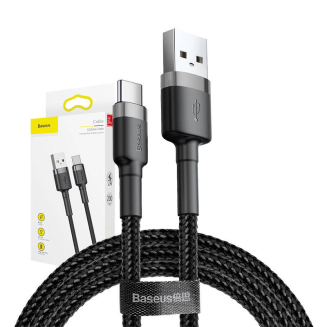 Kabel BASEUS Cafule USB-A-USB-C 2m (szaro-czarny) - 7