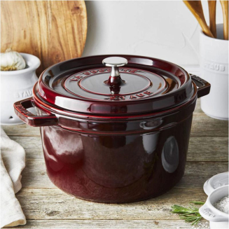 Garnek żeliwny okrągły Staub Grenadynowy 3.8 l - 5