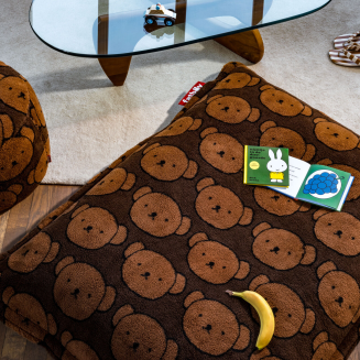 Pufa Fatboy x Miffy Point Teddy Brown Ø50x35 cm - 3