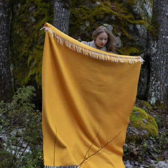 Koc Lapuan Kankurit ARVO white-orange 130x180 cm - 2