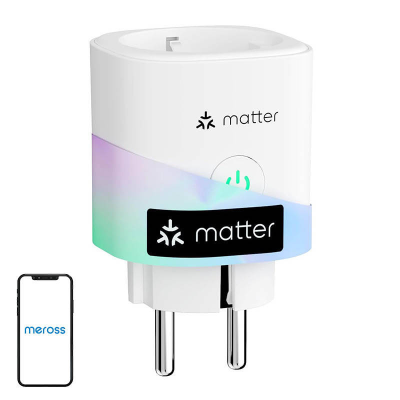Inteligentne gniazdo MEROSS MSS315CFH-EU z pomiarem energii (Matter)