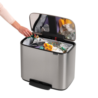Kosz na śmieci Brabantia Bo 36l stal FPP - 3
