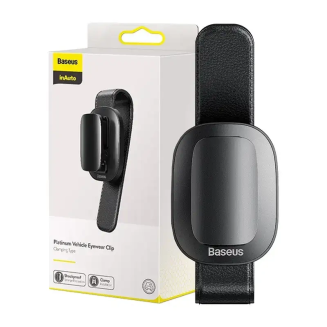 Uchwyt samochodowy BASEUS Platinum na okulary, klips (czarny) - 8