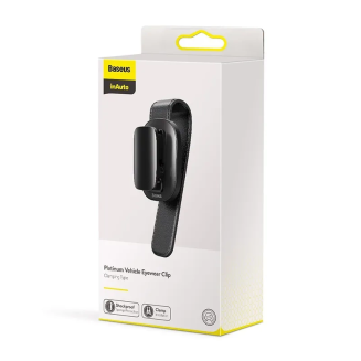  BASEUS Platinum car holder for glasses, clip (black) - 6