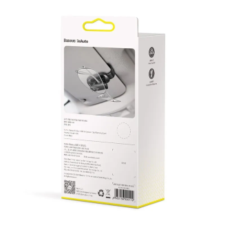  BASEUS Platinum car holder for glasses, clip (black) - 7