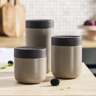 Izolowany pojemnik na żywność BergHOFF Nomad Nommie Sand 0.75 l - 2