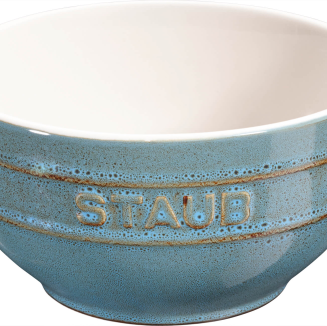 Zestaw 4 misek okrągłych Staub - 12 cm, Antyczny turkusowy - 2