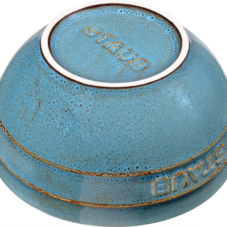  Set of 4 Staub round bowls - 12 cm, Antique turquoise - 3
