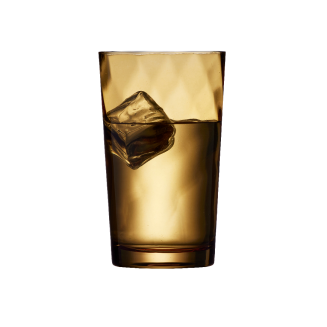 Szklanki do wody Lyngby Glass Vienna Amber 400 ml - 4 szt. - 3