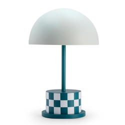 Bezprzewodowa lampa stołowa Printworks Riviera Checkers