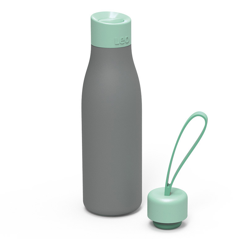 Butelka termiczna Berghoff z dwoma nakrętkami 0.5 l miętowa