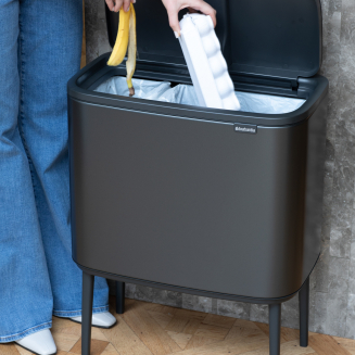 Kosz Brabantia Bo Touch Bin 23+11l Confident Grey - 12