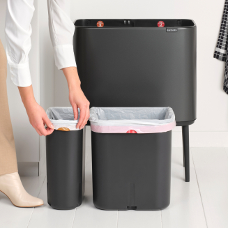 Kosz Brabantia Bo Touch Bin 23+11l Confident Grey - 6