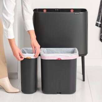 Kosz Brabantia Bo Touch Bin 23+11 l Confident Grey - 6