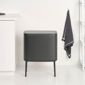Kosz Brabantia Bo Touch Bin 23+11 l Confident Grey - 11