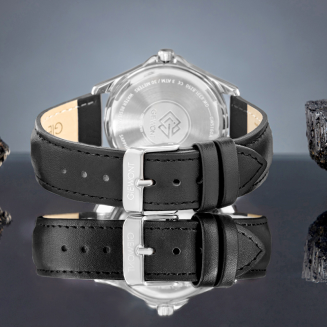 Zegarek Męski Giewont Elegance Sapphire Czarno Niebieski GW5160-A3 - 6