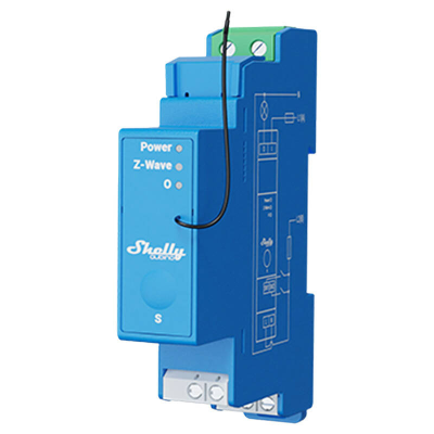  SHELLY Qubino Pro 1 Z-Wave DIN 1-channel relay